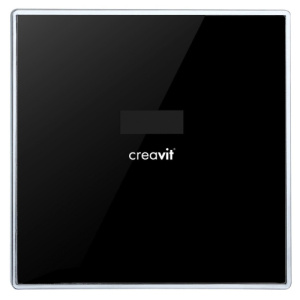 Смывное устройство для писсуара Creavit ES4810 черный/хром