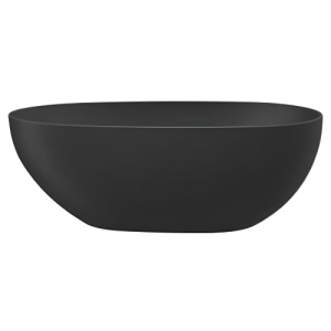 Акриловая ванна AVS Магия 180x85 черная матовая, с донным клапаном