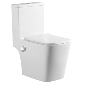 Унитаз напольный AVS Юпитер Rimless белый, с функцией биде