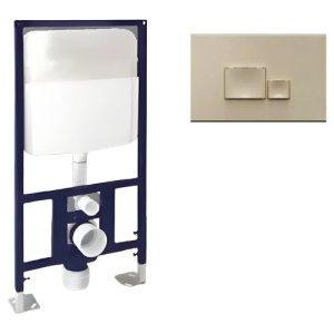 Инсталляция для унитаза + кнопка смыва Axis ISVEA 52AL0102I+54MJ0106I 