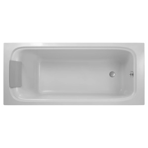 Ванна из искусственного камня Jacob Delafon Elite Flight 170x75 белая с ножками и экраном